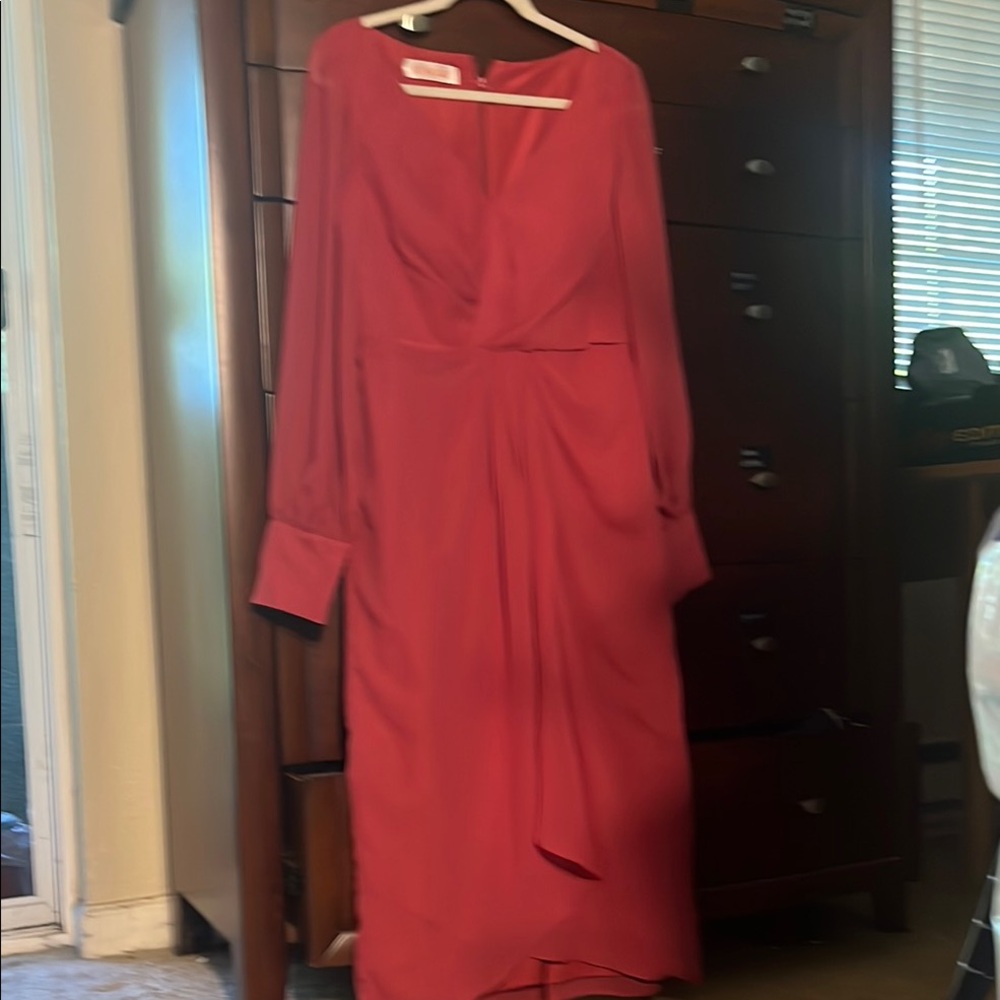 JJ's House beautiful cinnamon rose formal dress